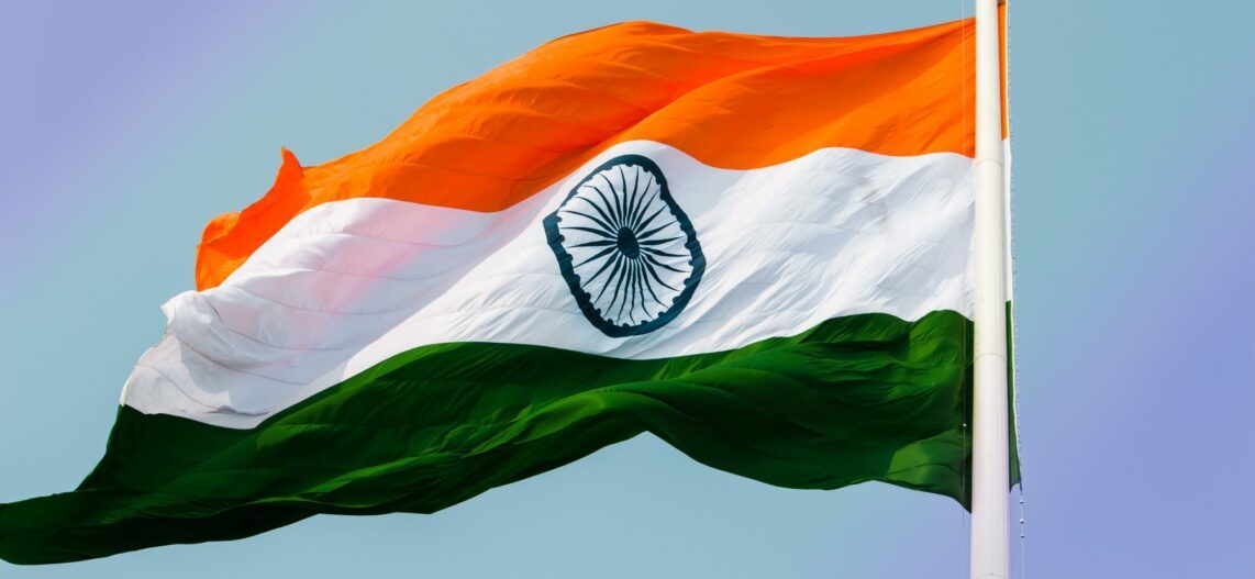 Le Riz Indien Tricolore Ou Tiranga Pour La République Et La